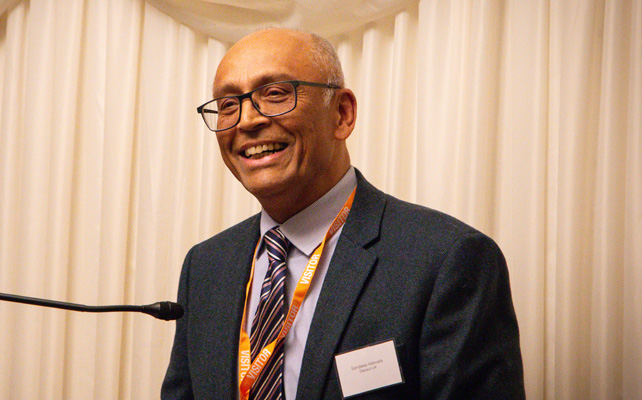 Chair of the Depaul UK Board speaking at the House of Commons