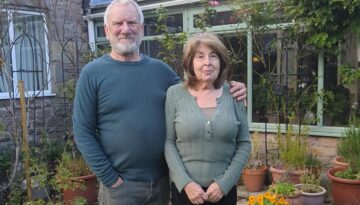 Nightstop hosts Bob and Ginny